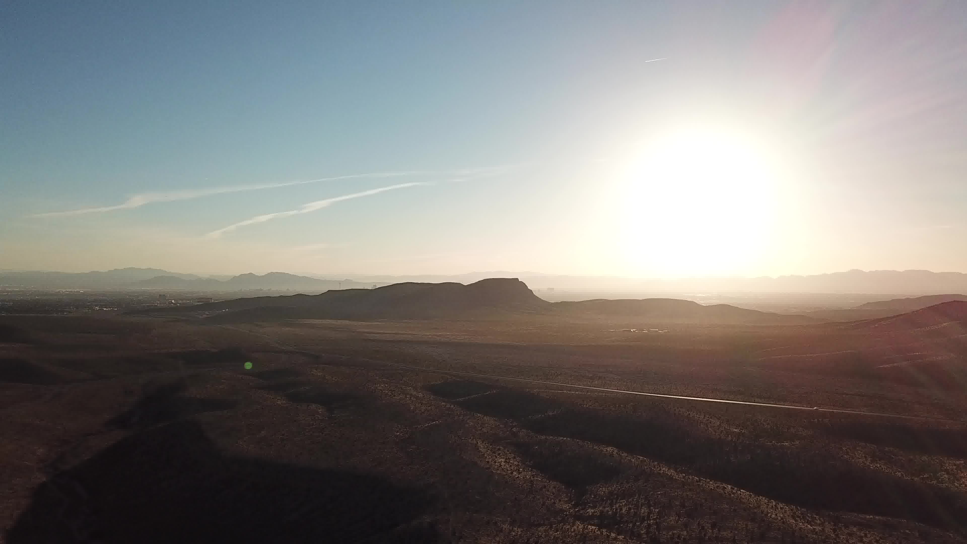 Morning Sunrise outside of Las Vegas