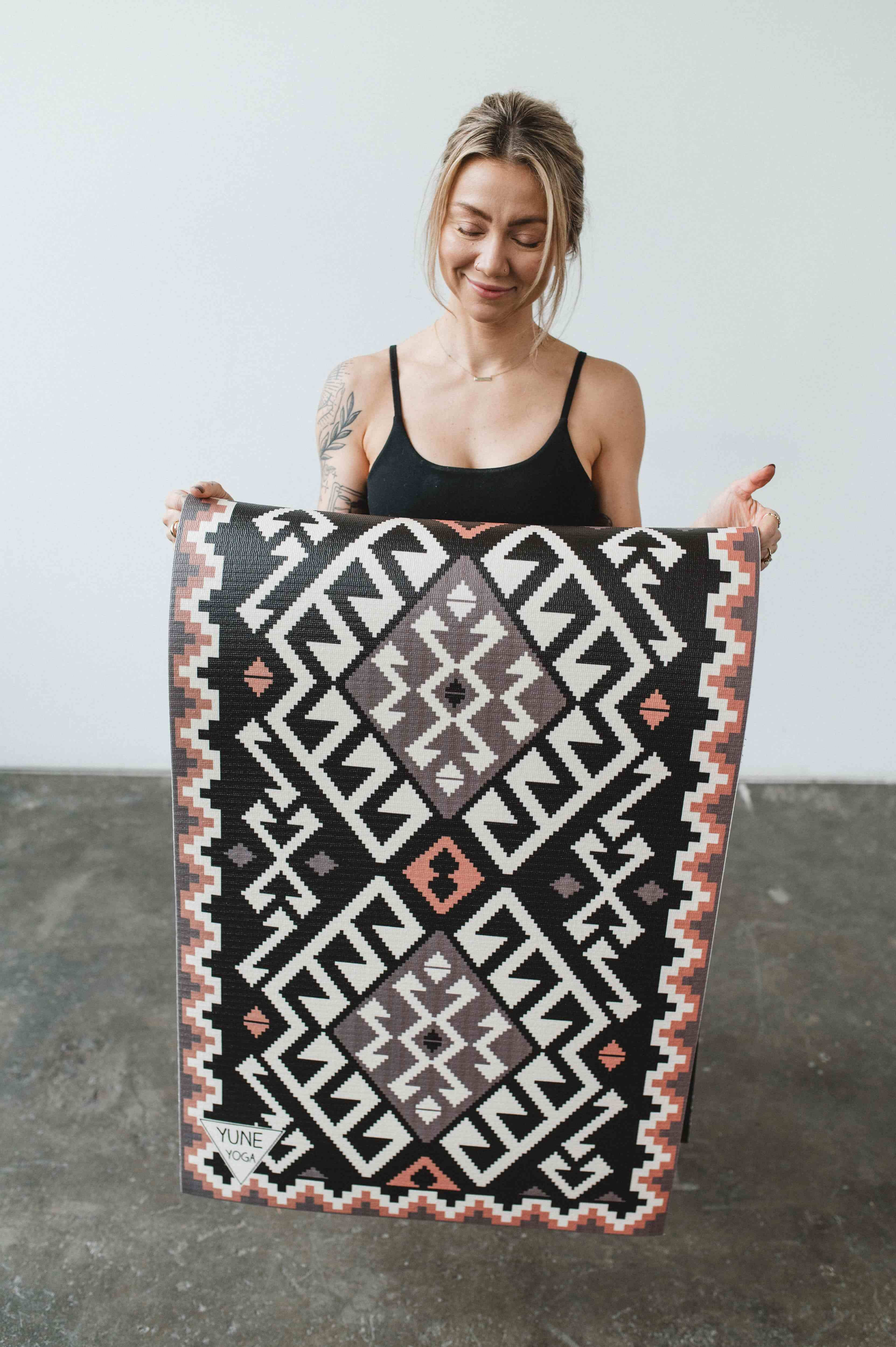 Moab Rocks Yoga Mat – 6 Mm Extra Thick, Double-Sided Non-Slip, Eco-Friendly PER