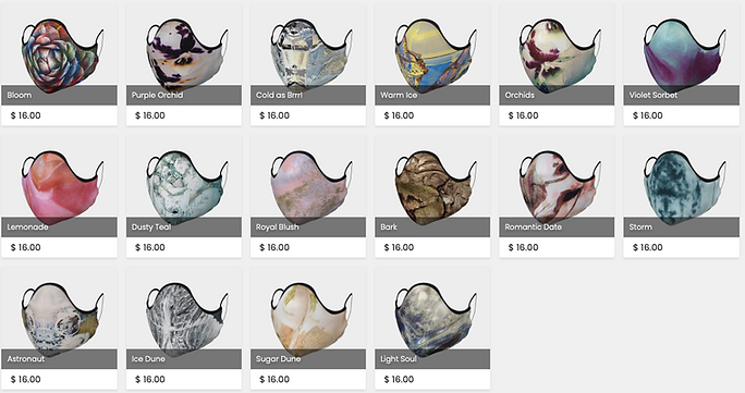 Art of Where - KCBG Photography - Dawn Energy - Face Covering - Masks