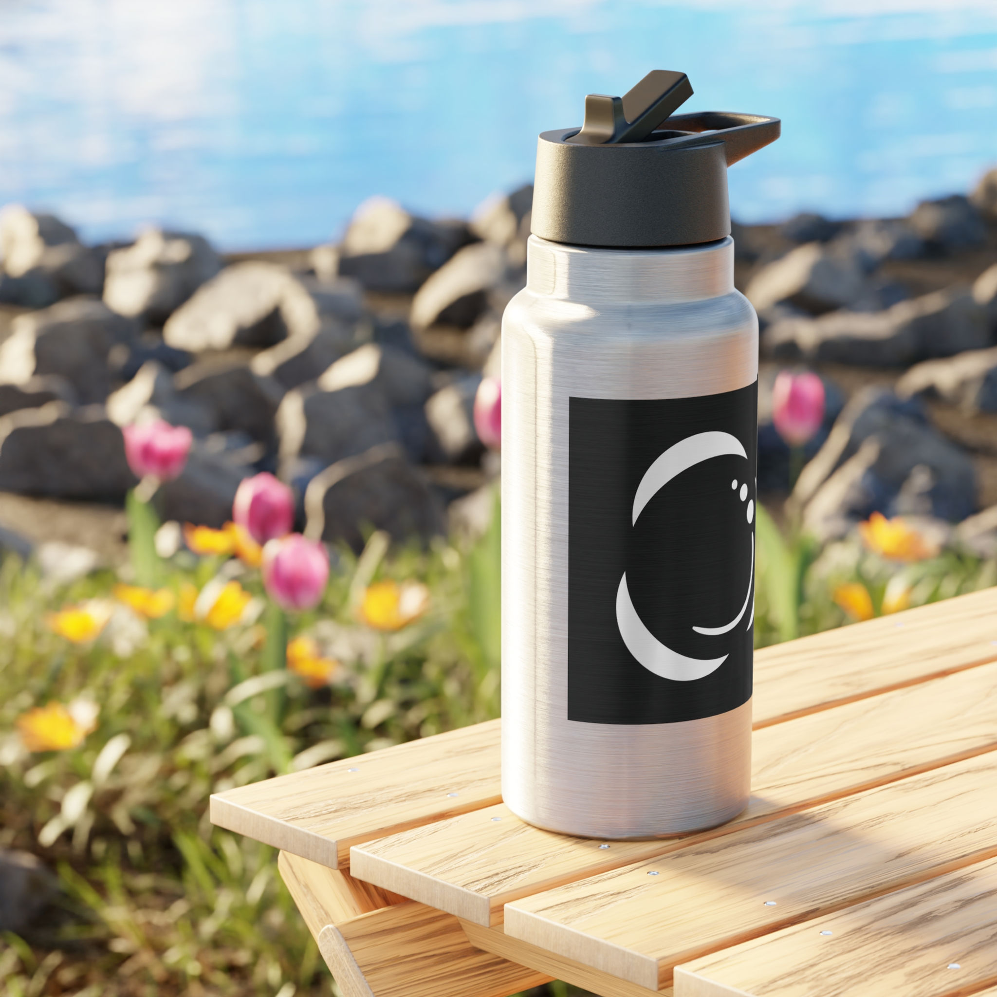 Large Steel Water Bottle