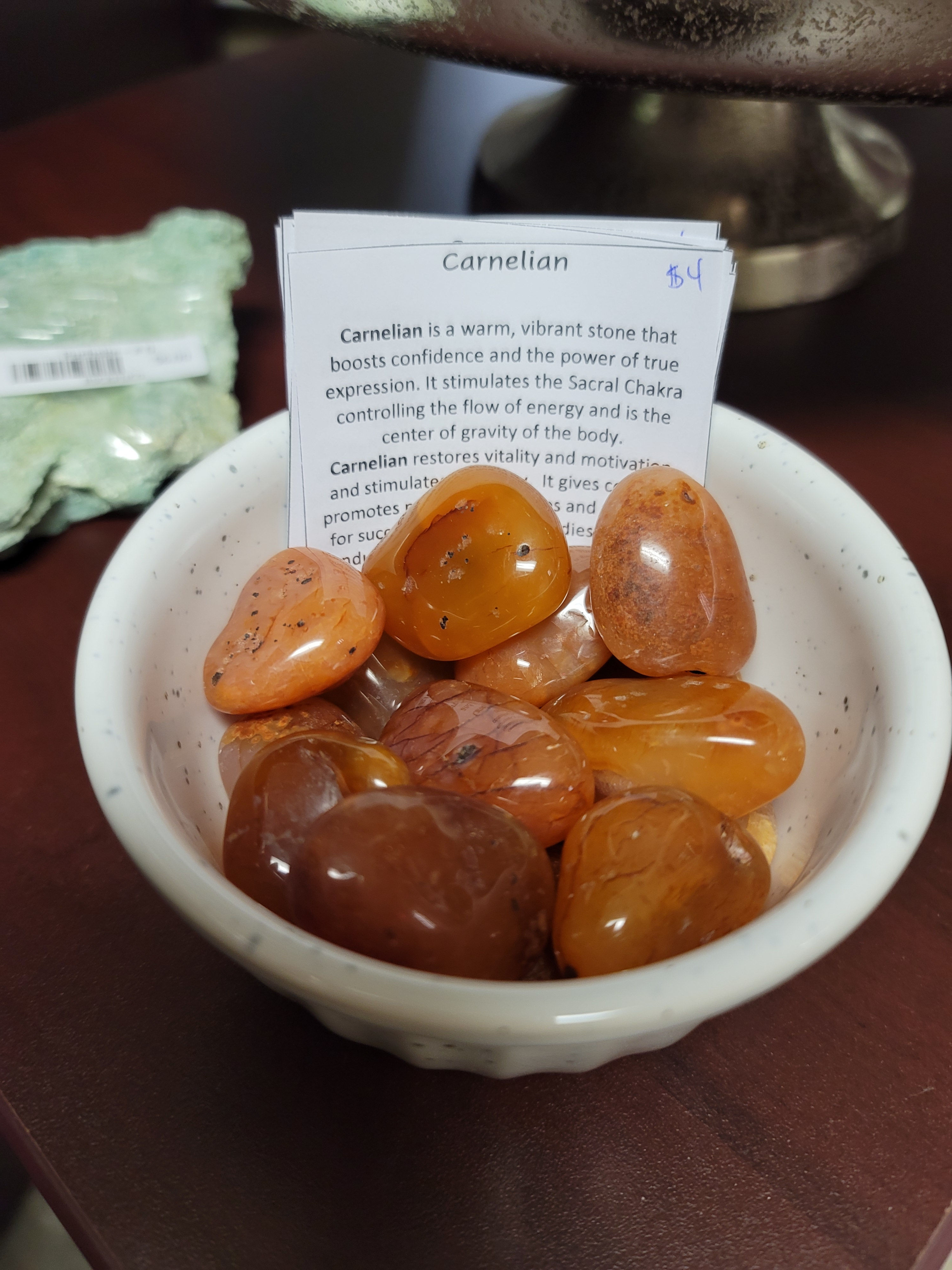 Carnelian Tumbled