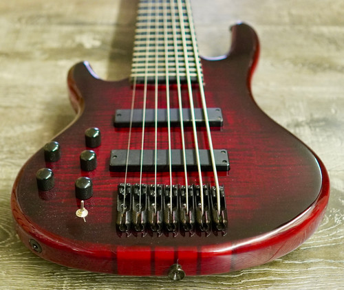 AIO S11-7 Left-Handed Bass - Wine Red | Your Next Custom AIO l All