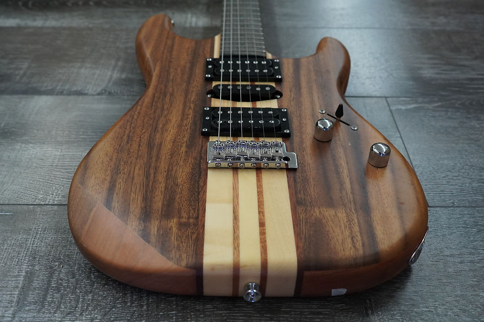 Thumbnail: AIO S2-HSH Electric Guitar - Walnut
