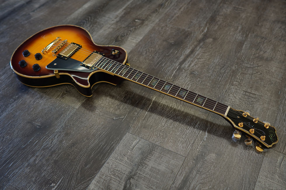 Thumbnail: AIO Wolf WLP 750T Electric Guitar - Brown Sunburst