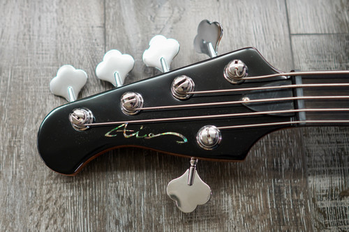 AIO Wolf JB5 Left-Handed Bass - Ebony | Your Next Custom AIO l All