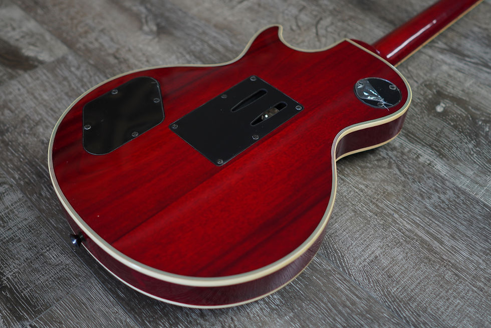 Thumbnail: AIO Wolf WLP 750T Electric Guitar - Floyd Rose Deluxe Red Burst