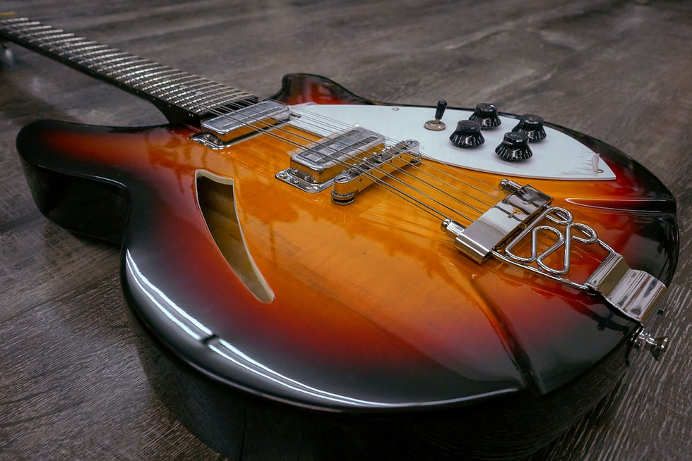 Thumbnail: AIO Wolf W300 12 String Electric Guitar - 3 Tone Sunburst