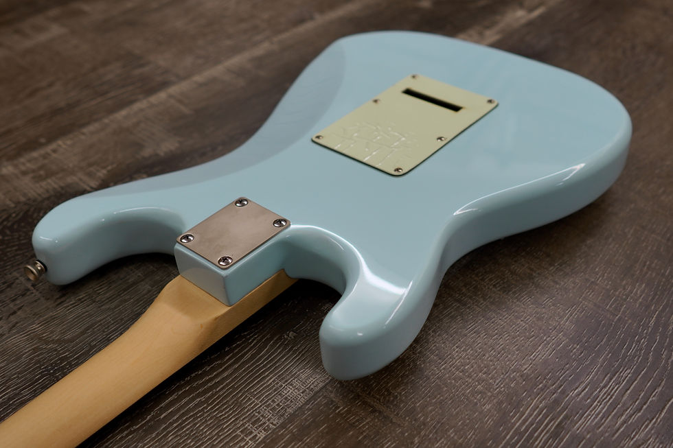 Thumbnail: AIO S4 Electric Guitar - Sonic Blue (Mint Pickguard)
