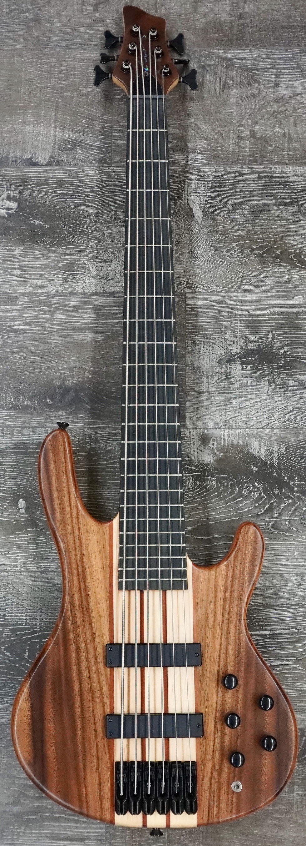 AIO 6W 6-String Bass - Walnut | Your Next Custom AIO l All