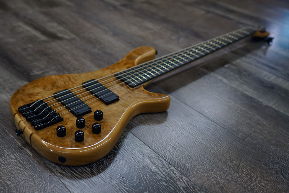 Thumbnail: AIO S8-5 5-String Bass - Burl Maple