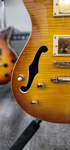 AIO Wolf KLP 45FM Left-Handed Electric Guitar - Honey Burst | Your