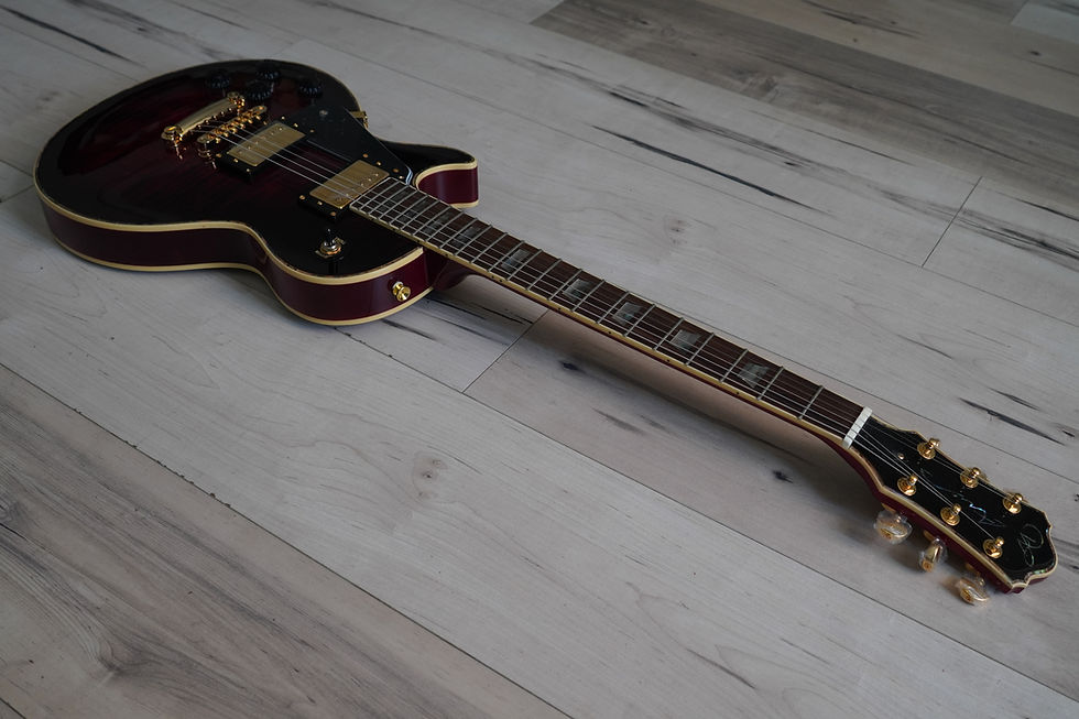 Thumbnail: AIO Wolf WLP 750T Left-Handed Electric Guitar - Red Burst