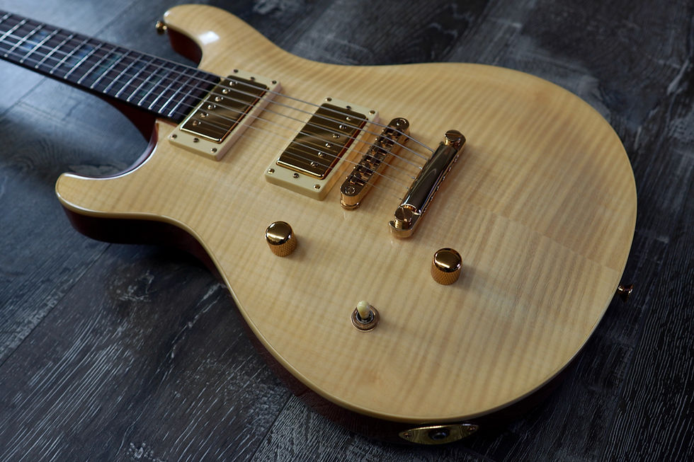 Thumbnail: AIO Wolf W400 Left-Handed Electric Guitar - Natural
