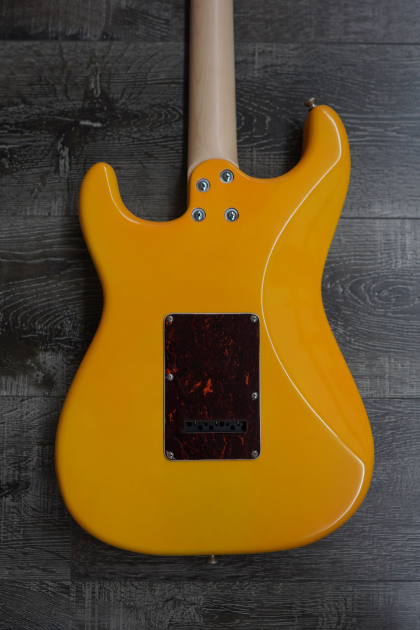 Thumbnail: AIO S4 Electric Guitar - Marigold Yellow (Brown Pickguard)