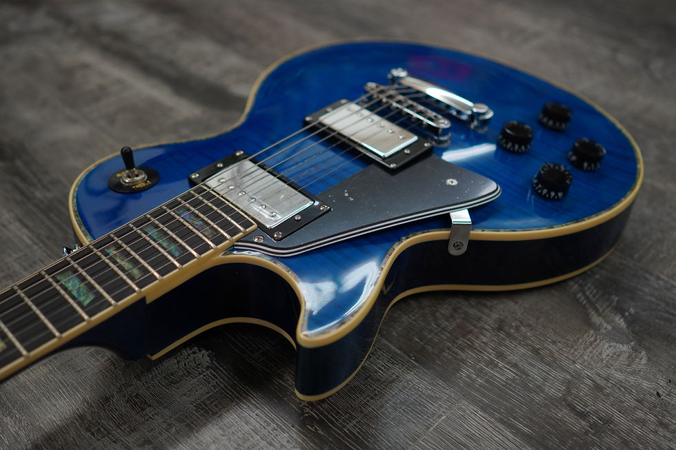 Thumbnail: AIO Wolf WLP 750T Left-Handed Electric Guitar - Blue