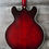 Thumbnail: AIO SH-335 Left Handed Semi-Hollow Electric Guitar - Red Burst