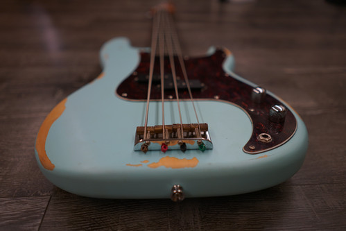 AIO P-Bass Relic - Sonic Blue | Your Next Custom AIO l All In One