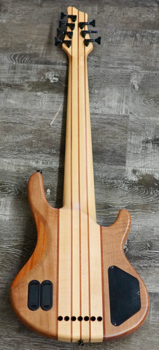AIO S7-7 Left Handed Bass - Solid Maple Flame | Your Next Custom