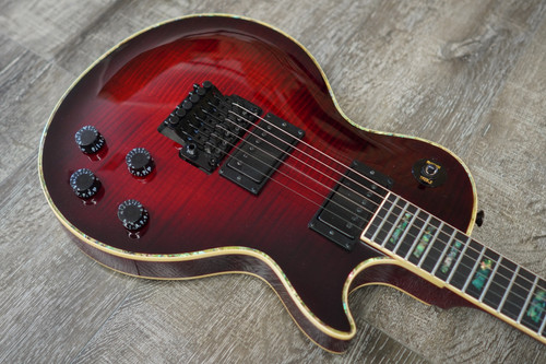 AIO Wolf WLP 750T Electric Guitar - Floyd Rose Deluxe Red Burst