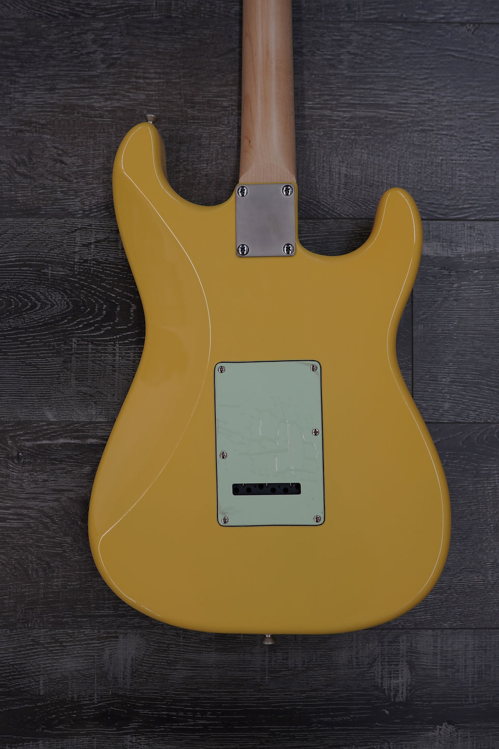 Thumbnail: AIO S4 Left-Handed Electric Guitar - Buttercream (Mint Pickguard)