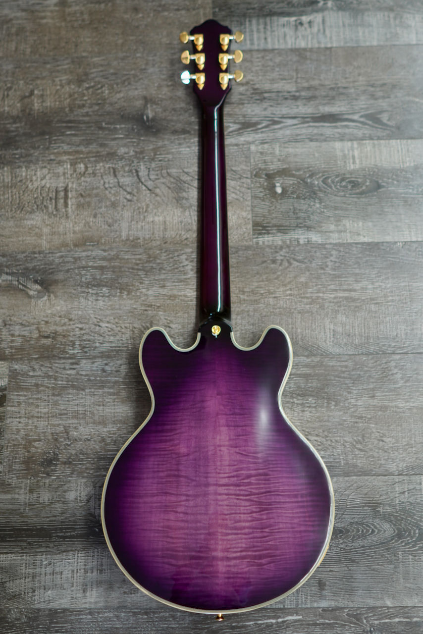Thumbnail: AIO Wolf KSA90 Left-Handed Electric Guitar - Purple Burst