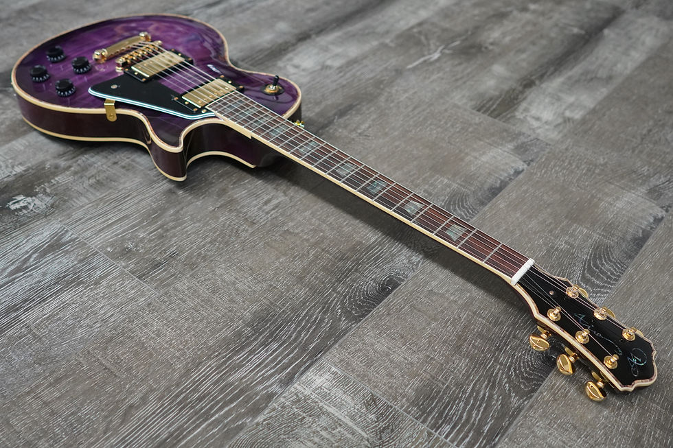 Thumbnail: AIO Wolf WLP 750T Electric Guitar - Purple Burst