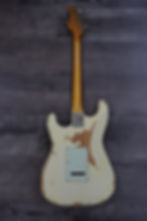 Thumbnail: AIO S3 Electric Guitar - Relic Olympic White (Ebony Fingerboard)