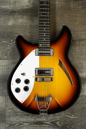 AIO Wolf W300 Left-Handed Electric Guitar - 3 Tone Sunburst