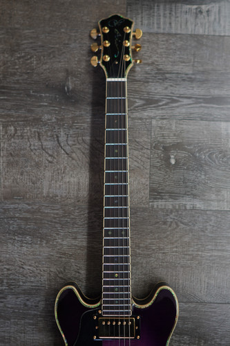 AIO Wolf KSA90 Left-Handed Electric Guitar - Purple Burst | Your