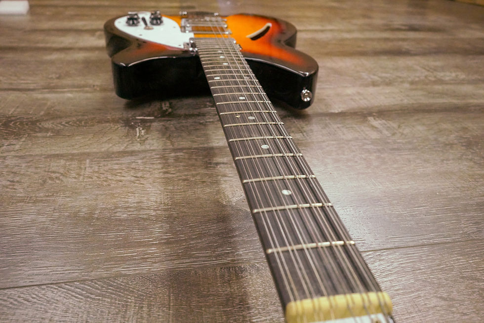 Thumbnail: AIO Wolf W300 12 String Electric Guitar - 3 Tone Sunburst