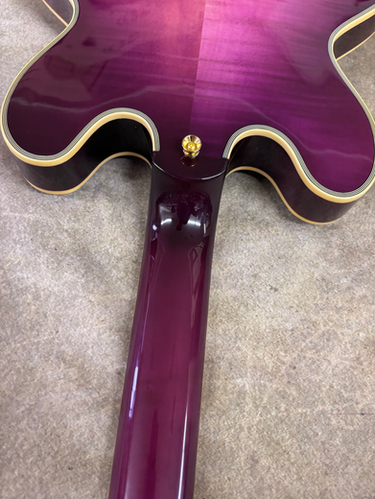 AIO SH-335 Semi-Hollow Electric Guitar - Purple Burst | Your Next