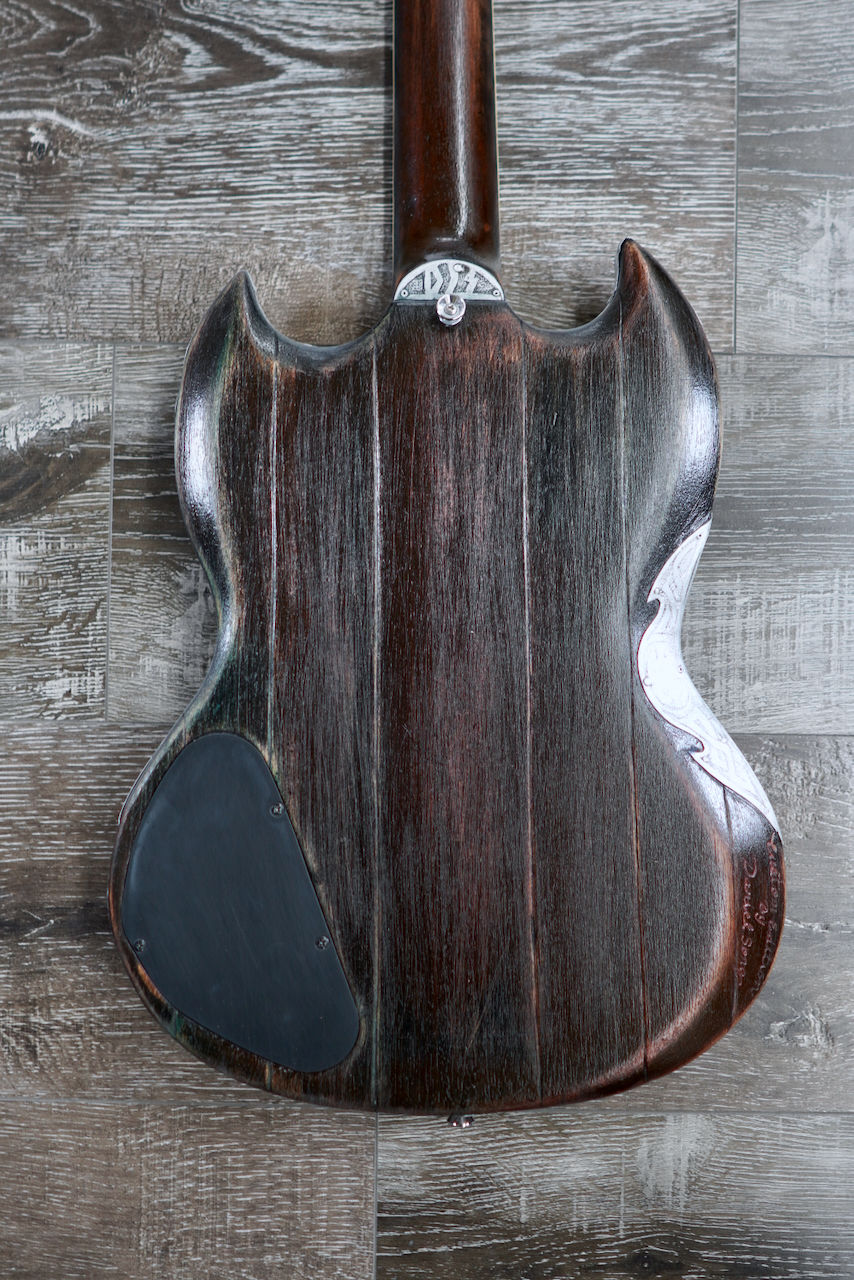 Thumbnail: AIO Custom Art Electric Guitar (SG Style) - Valhalla