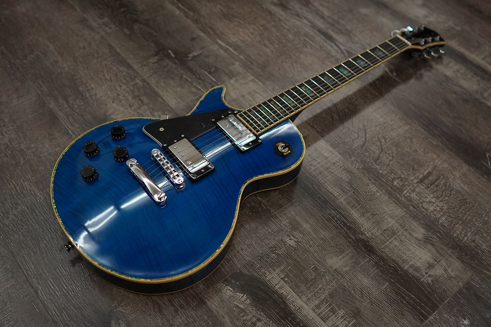 Thumbnail: AIO Wolf WLP 750T Left-Handed Electric Guitar - Blue