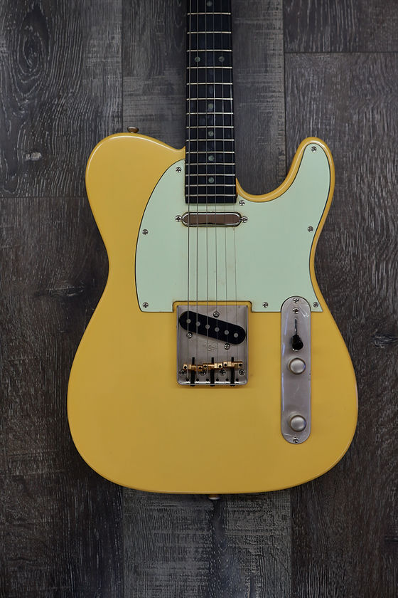 AIO TC4 Electric Guitar - Buttercream (Mint Pickguard) | Your Next