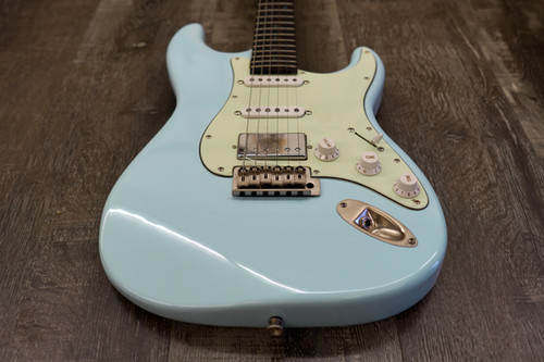 AIO S4 Electric Guitar - Sonic Blue (Mint Pickguard) | Your Next