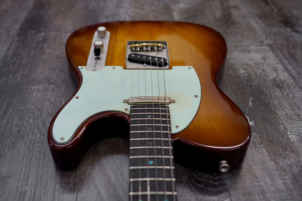 Thumbnail: AIO TC4 Electric Guitar - Sunburst (Mint Pickguard)
