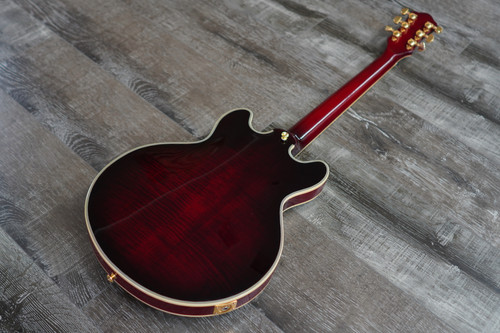 AIO Wolf KSA90 Left-Handed Electric Guitar - Red Burst | Your Next