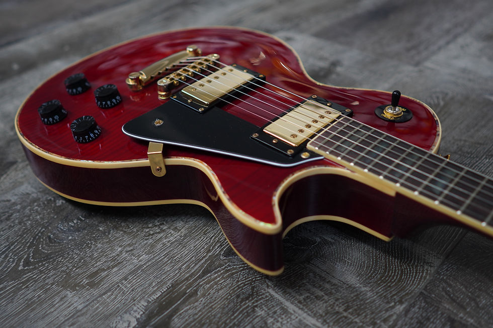 Thumbnail: AIO Wolf WLP 750T Electric Guitar - Wine Red
