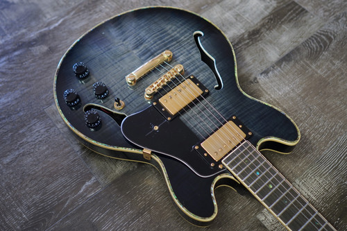 AIO Wolf KSA90 Electric Guitar - Black Burst | Your Next Custom