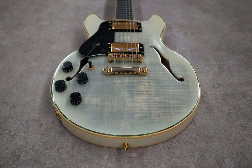 Thumbnail: AIO Wolf KSA90 Left-Handed Electric Guitar - Polar Bear