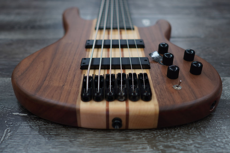 Thumbnail: AIO 6W 6-String Bass - Walnut