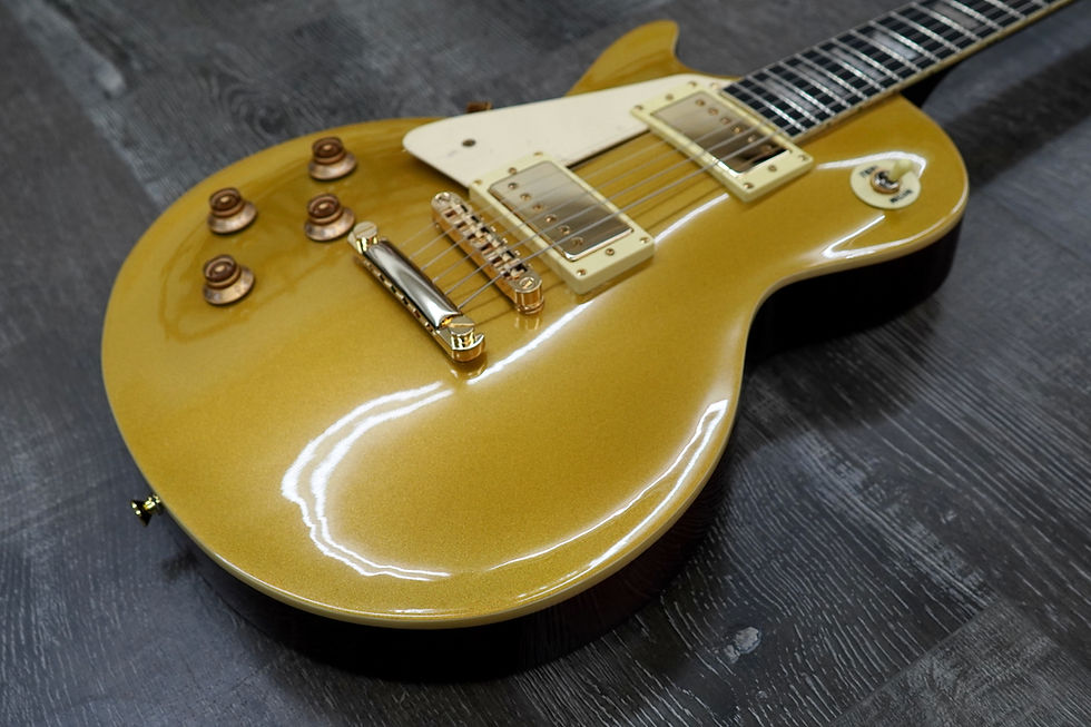 Thumbnail: AIO SC77 Left-Handed Electric Guitar - Gold Top