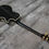 Thumbnail: AIO SC77 Left-Handed Electric Guitar - Solid Black - Abalone Inlay