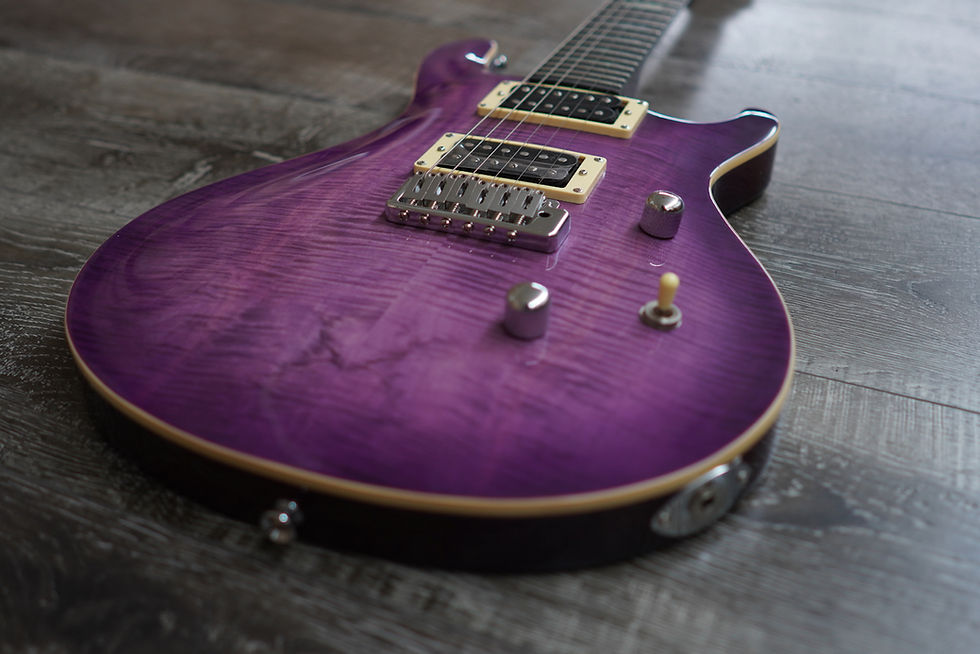 Thumbnail: AIO Wolf W400 TRE Electric Guitar - Purple Burst
