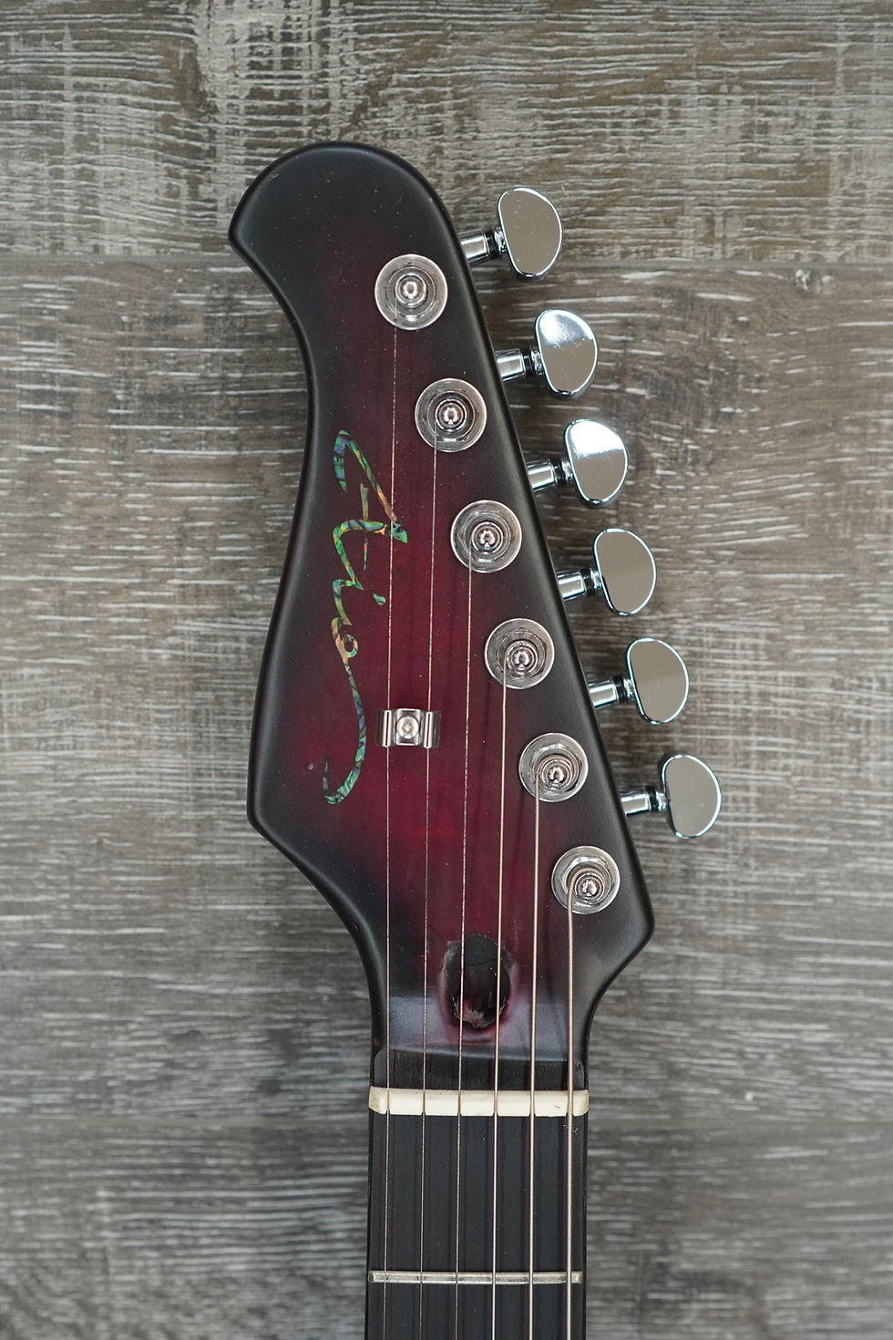 Thumbnail: AIO S2-SSH Left-Handed Electric Guitar - Boysenberry