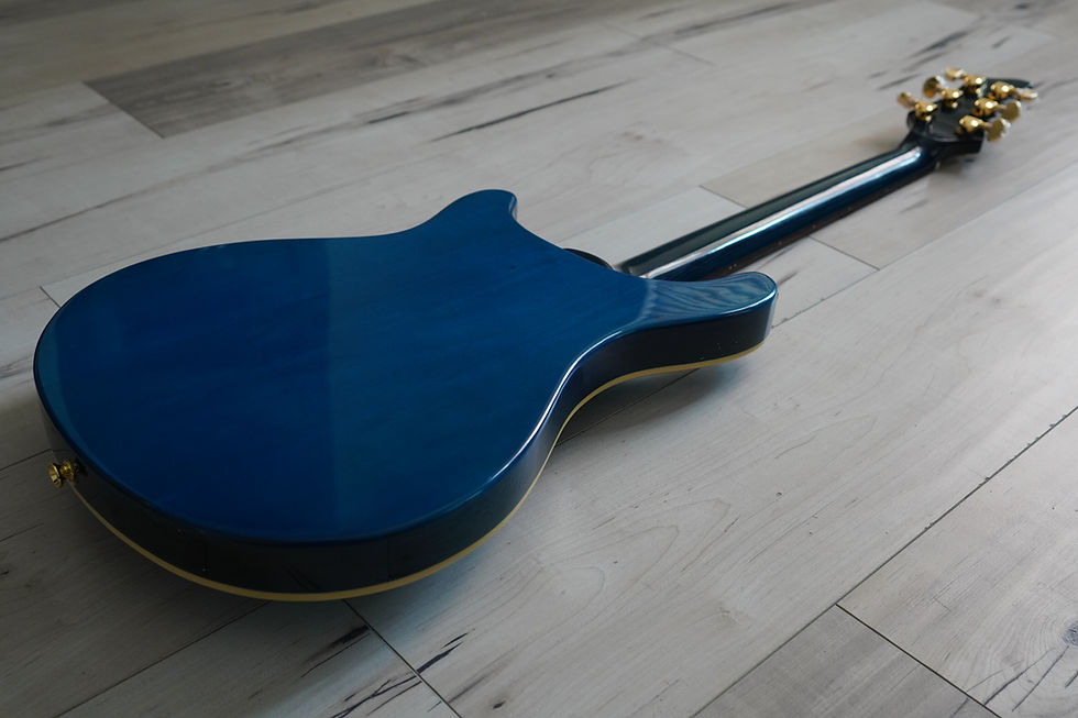 Thumbnail: AIO Wolf KLP 45FM Electric Guitar - Blue Burst