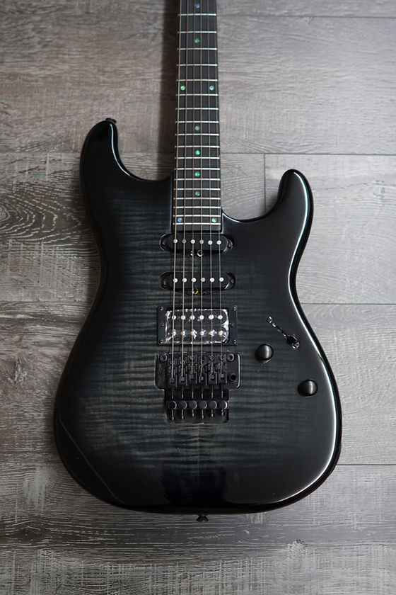 AIO Wolf S1 Floyd Rose Electric Guitar - Trans Black | Your Next