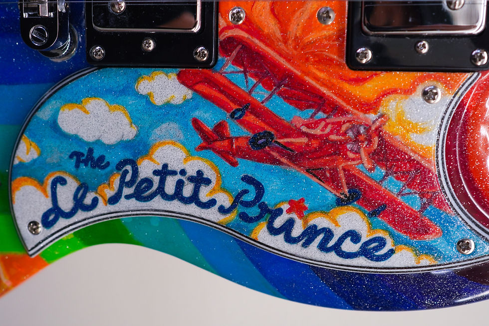Thumbnail: AIO Custom Art Electric Guitar(SG Style)- Le Petit Prince