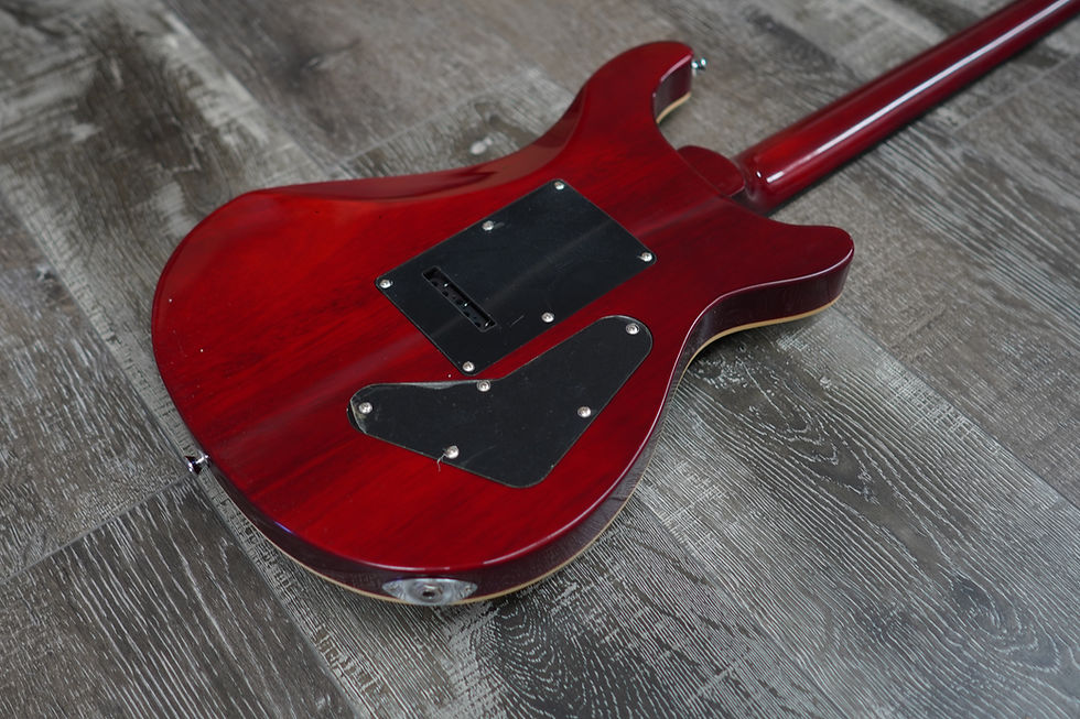 Thumbnail: AIO Wolf W400 TRE Left-Handed Electric Guitar - Red Burst
