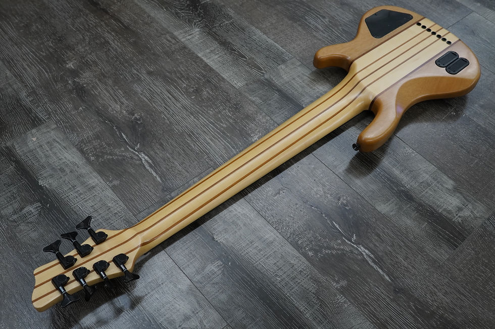 Thumbnail: AIO S7-7 Left-Handed Bass - Spalted Maple
